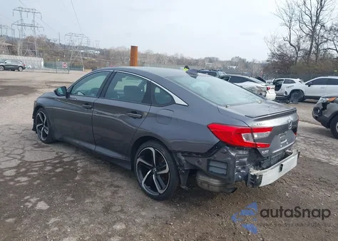 2019 Honda Accord Sport z USA, uszkodzony, nr VIN 1HGCV1F38KA053582